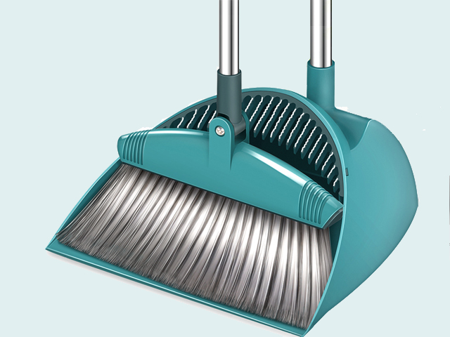 broom and dustpan